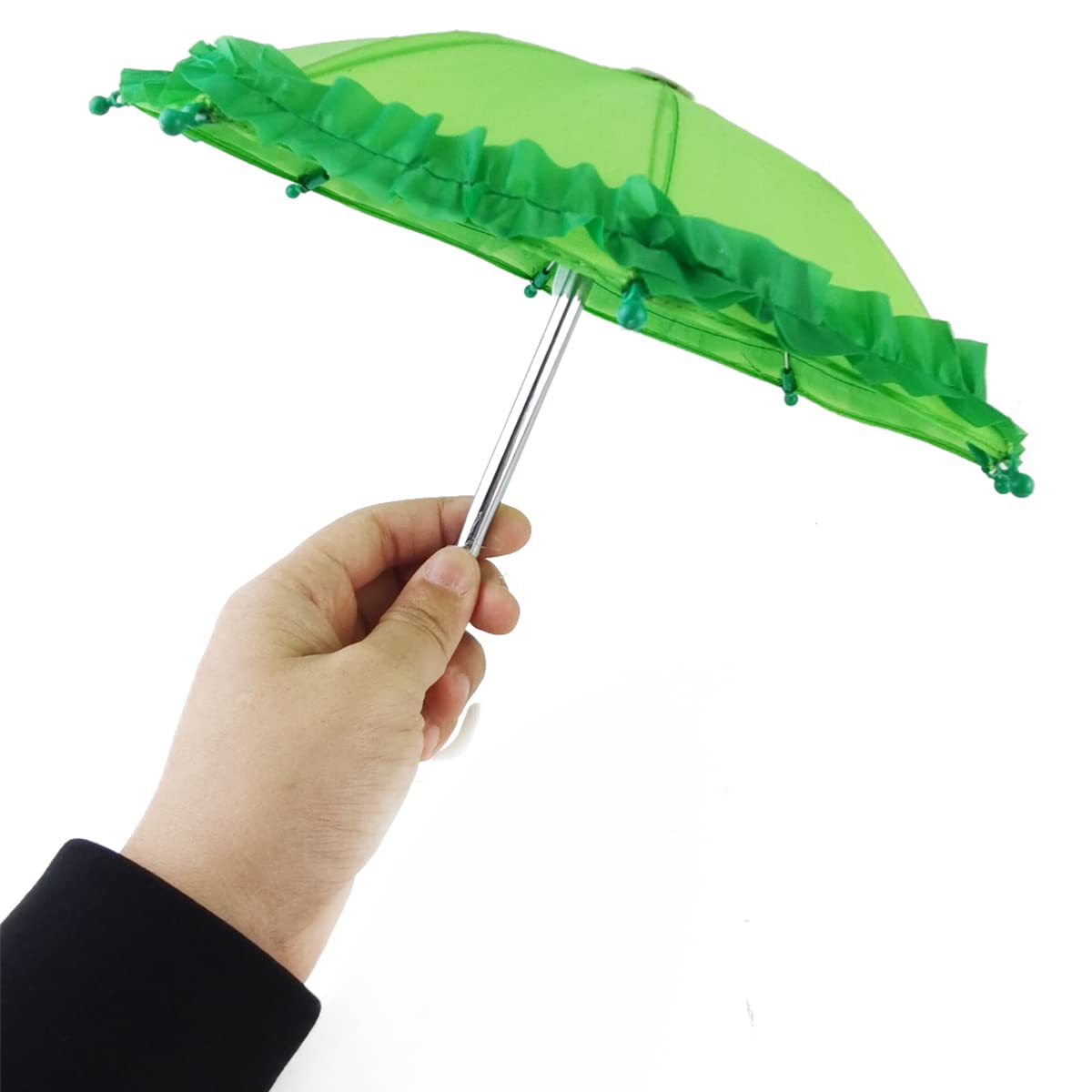 NSBELL 5PCS Cute Doll Toys Sunny Rainy Umbrella for American Girl Dolls and Other 18 inch Dolls Decoration Games Photography Pro