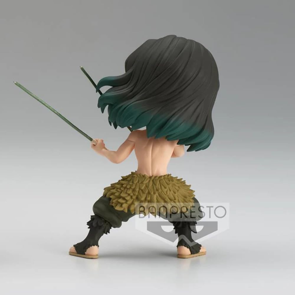 Banpresto - Demon Slayer - Q Posket - Inosuke Hashibira Ii Version B Statue