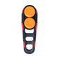 Ilsmysutra Hands Toys Sensory Toy Sensory Relief Toys For Children Adults Party Favors Orange And Black