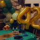Number Balloon 40 Inch Gold 4 Balloon Graduation Decorations, Number 4 14 24 40 44 45 Large Balloon Birthday Party Decorations,