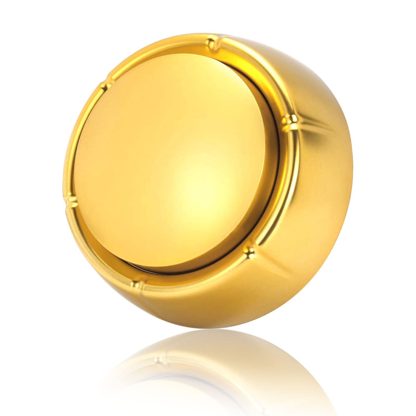 Gold Recordable Button  Easy Button to Record  30 Second Talk Button  Dog Communication Button  Golden Buzzer