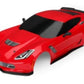 Traxxas 8386R Body Chevrolet Corvette Z06 red (Painted Decals Applied)
