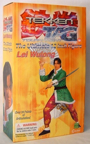 TEKKEN 12" Lei Wulong Figure - Multi-colored Toy, One Size, Perfect for Collectors