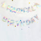 Flairs New York Happy Birthday Decorations Banner Party Props (Pack Of 1 Banner, Iridescent Unicorn Magical Birthday)