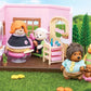 Li'L Woodzeez Lil Woodzeez – Animal Figurine Playset – Toy Hair Salon – Barbershop With Furniture – Storybook Included – 3 Years +