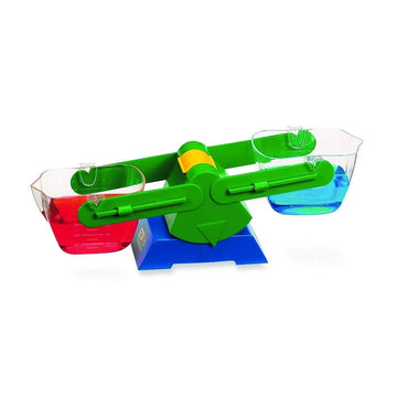 Hand2Mind Plastic Bucket Balance For Kids Ages 5-8, Hands-On Way To Learn About Weight And Measurement, 2 Clear 1/2 Liter Buckets With Spouts For Easy Pouring (Set Of 1)