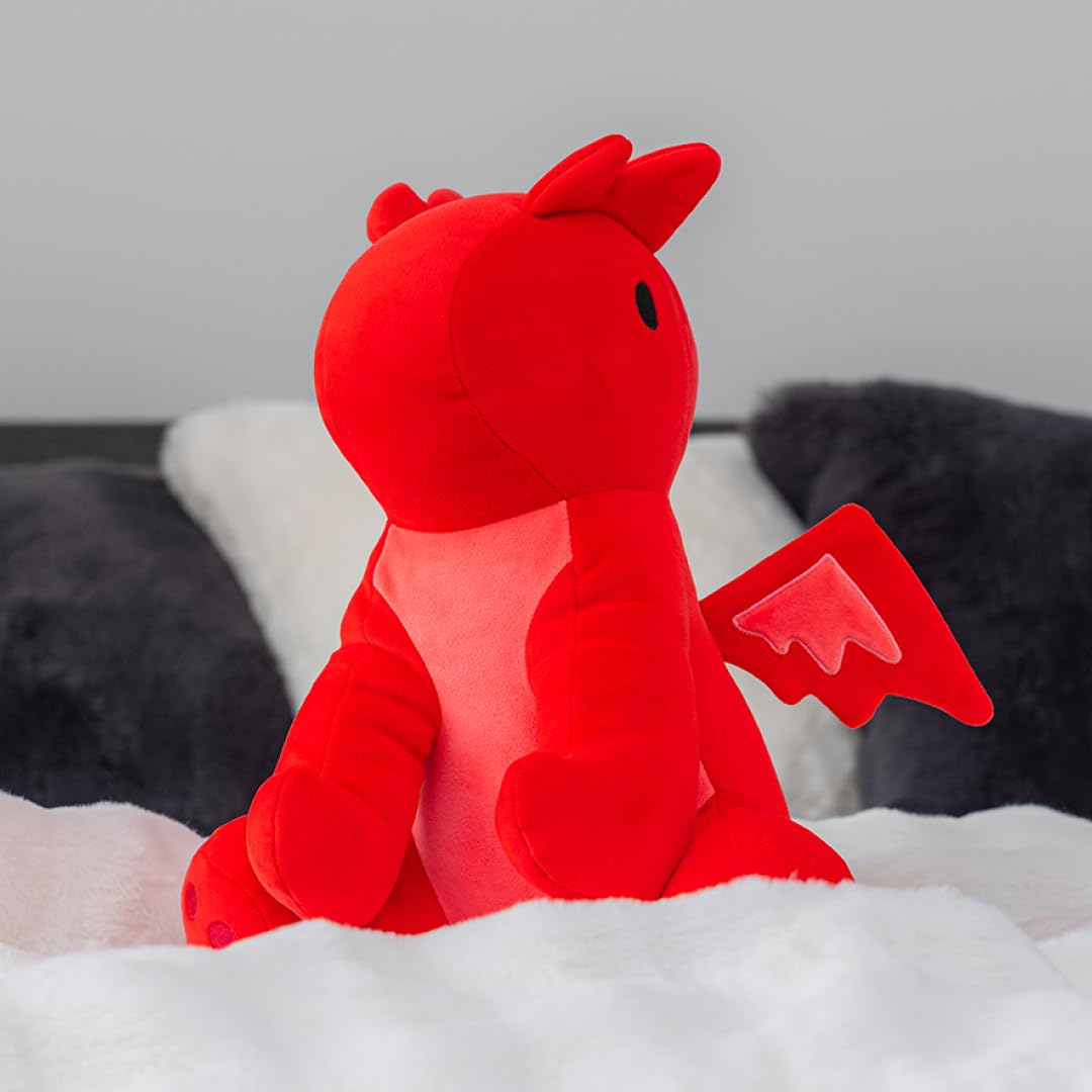 Snuggie Buggies Red Dragon Stuffed Animals Ultra Soft Plush Cute Stuffed Red Dragon Toy Stuffed Animals For Girls And Boys