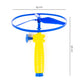 Ratna s exciting Flying Rotor Wheel for Kids to Make Their Playtime Fun. This wheele can Catch up The Height Approx. 40 ft. (Mul