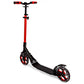 Crazy Skates Foldable Kick Scooter - Kick Scooters For Adults, Teens And Kids With Carrying Strap - Fast Folding, Adjustable Handlebars And Lightweight - London Scooter (Lon) - Red