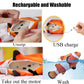 QIAONIUNIU Electric Moving Fish Plush Toy - 5 Inch, Multicolored, Cotton, Clown Model