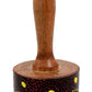 Balikraft Hand Made Wood Artisans Marakas Ombak Colorful Beach Ocean enhanced Maracas Instrument Rumba
