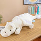 Ololele Dragon Stuffed Animal, 43.3Inches Medium Plush Dragon Toy For Kids, Pink White Green And Blue Available. Very Cute Plush