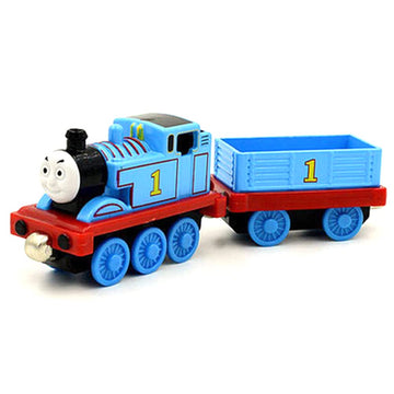 Flmenunu 1:43 Alloy Train Set Toy Magnetic Trains Carriage Model Kids Toys, No.1 Thomas Set, 11-15Cm,(No.1 Thomas Set)
