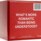 WE'RE NOT REALLY STRANGERS Couples Edition Card Game - 150 Questions, Fun Party Game for Adults, Red, Model WNRS-112