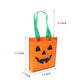 Octeen Halloween Kids Pumpkin Costume, 3 Pcs Pumpkin Cosplay Set Included Pumpkin Tote Bag(9.8 X 11.8 Inch