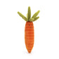 Jellycat Vivacious Vegetables Carrot Stuffed Toy, 6.5 Inches | Vegetable Plush | Great Gift Idea