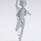 Tamashii Nations - Body Kun Ken Sugimori Edition Dx Set (Gray Color Version), Bandai Spirits S.H.Figuarts Action Figure