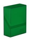 Ultimate Guard Boulder 40+ Classic, Deck Case For 40 Double-Sleeved Tcg Cards, Emerald, Secure & Durable Storage For Trading Card Games, Soft-Touch Finish