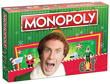Monopoly Elf | Based On Christmas Comedy Film Elf | Collectible Monopoly Game Featuring Familiar Locations And Iconic Moments |