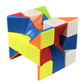 YunTeng Cube Twist 3x3 Speed Cube - Multicolor Stickerless Plastic Magic Puzzle Toy