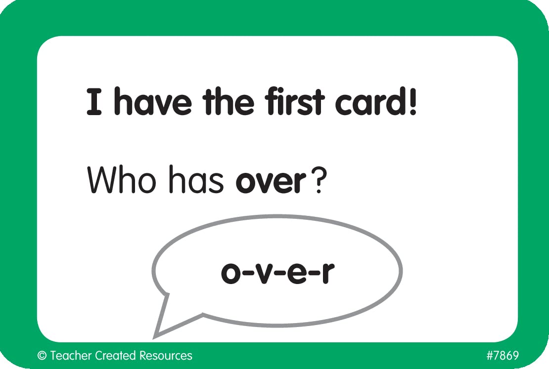 Teacher Created Resources I Have, Who Has Sight Words Game, Grade 1, Multi