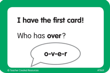 Teacher Created Resources I Have, Who Has Sight Words Game, Grade 1, Multi