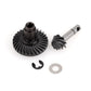 LCX Racing 1/10th RC Crawler Car Heavy Duty AR44 Bevel Gear Set 30T/8T for Axial SCX10 II 90046 90047 SCX10 III Capra UTB, Upgra