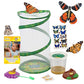 Insect Lore Butterfly Garden Gift Set | 8' Habitat With Live Cup Of Caterpillars | Stickers And Extras Included | Life Science & Stem Education Kit | Grow Painted Lady Butterflies