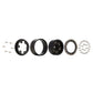 KingVal Replacement 4PCS Brass 1.0'' Beadlock Wheel Rims Tyre Rim Offset -3.15mm Wheel Hub 7mm Compatible with Axial SCX24 RC Cr