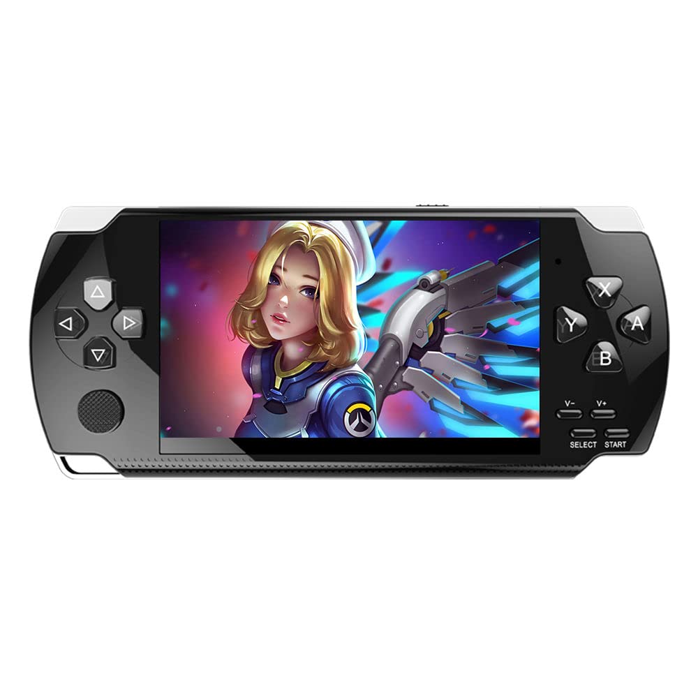 Hlf Retro Video Game Console Screen Built-In 2000 Games Handheld Game Console Multiple Emulators Mini Portable Game Device Mp3 M