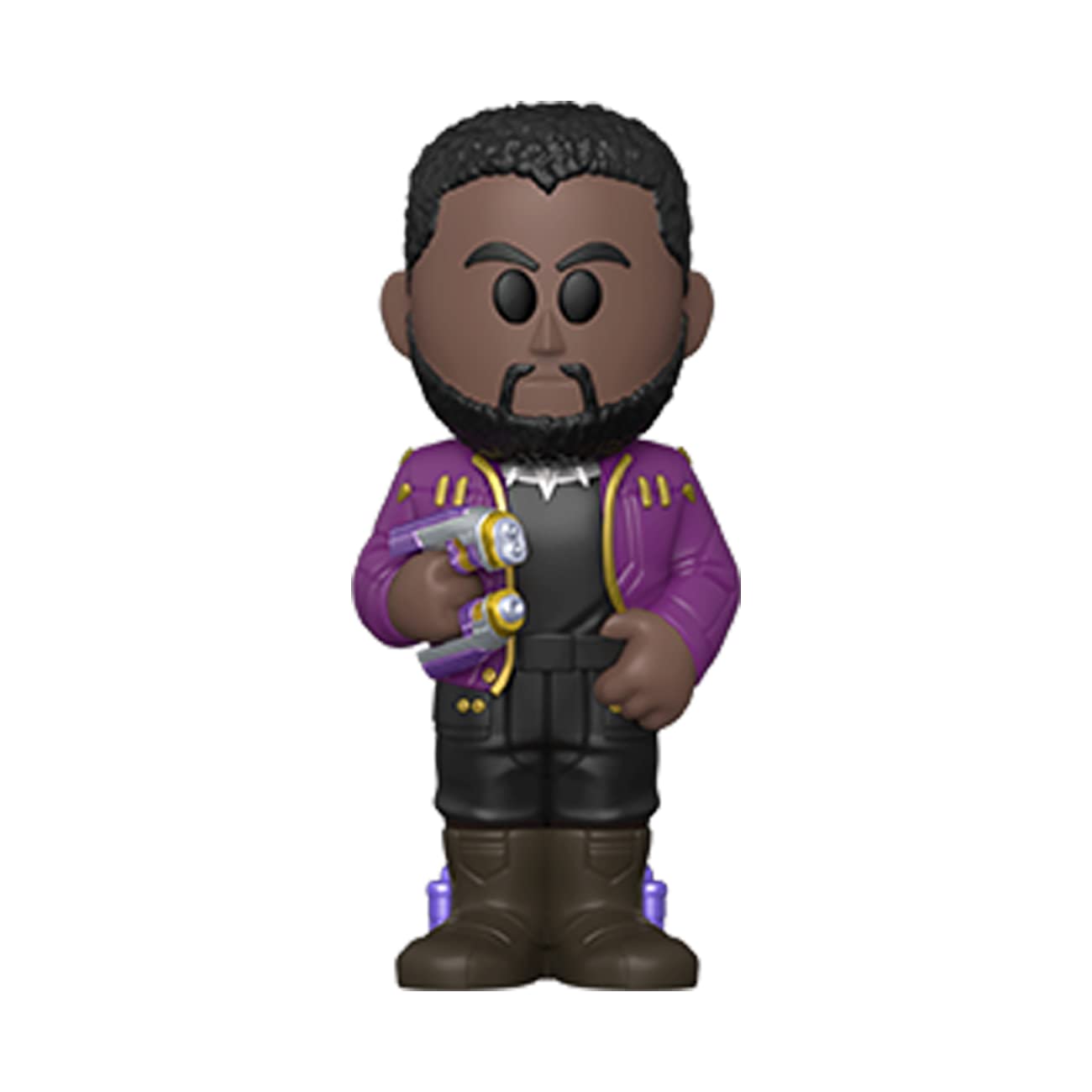 Funko Vinyl Soda: Marvel Friday What If - Starlord T'Challa - 1/6 Odds For Rare Chase Variant - Marvel Comics - Collectable Vinyl Figure - Gift Idea - Official Merchandise - For Kids & Adults