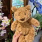 EASELR 10" Brown Bear Plush Toy, Soft Cotton Stuffed Animal Gift for Kids, Girlfriend, Birthday, Christmas