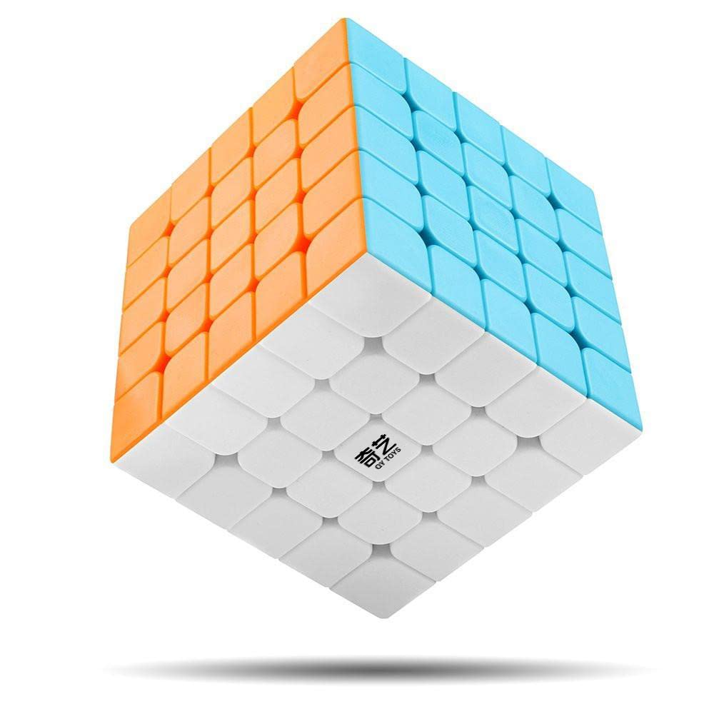D-Fantix Qiyi Qizheng S 5X5 Speed Cube Stickerless 5X5X5 Magic Cube Puzzles Toys Brain Teaser Gifts For Kids 62Mm