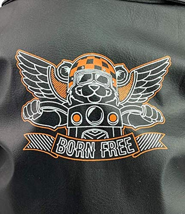 Biker Outfit Teddy Bear Clothes Fits Most 14'' - 18'' Build-A-Bear And Make Your Own Stuffed Animals