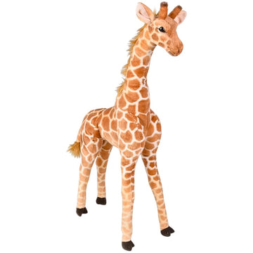 Rhode Island Novelty Adventure Planet Standing Stuffed Giraffe ~ 30.5'' Tall Toy Giraffe ~Soft Cozy Plush ~ Movable Neck