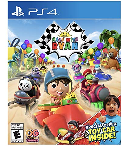 Race With Ryan Video Game For Ps4 Exclusive With Toy Car