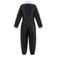 Lmyove Kids Race Car Driver Costume Boys Girls Racing Halloween Play Role Dress Up Racer Jumpsuit And Car Cap Toddler 3-9Y (Medium, Black)
