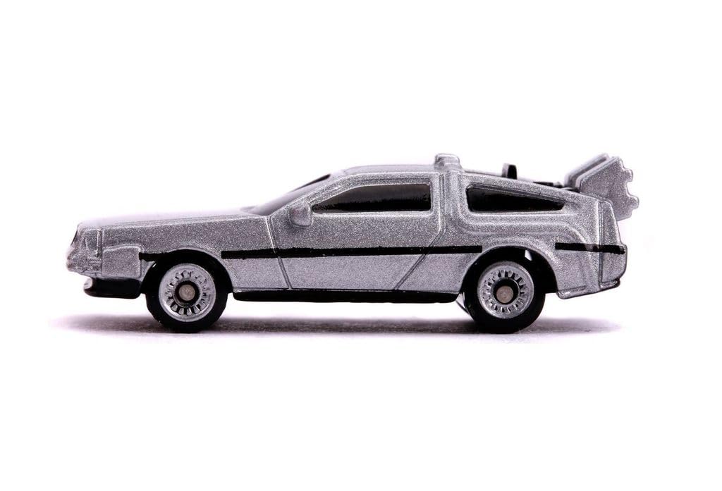 Back To The Future 1.65'' Nano 3-Pack Die-Cast Cars, Toys For Kids And Adults