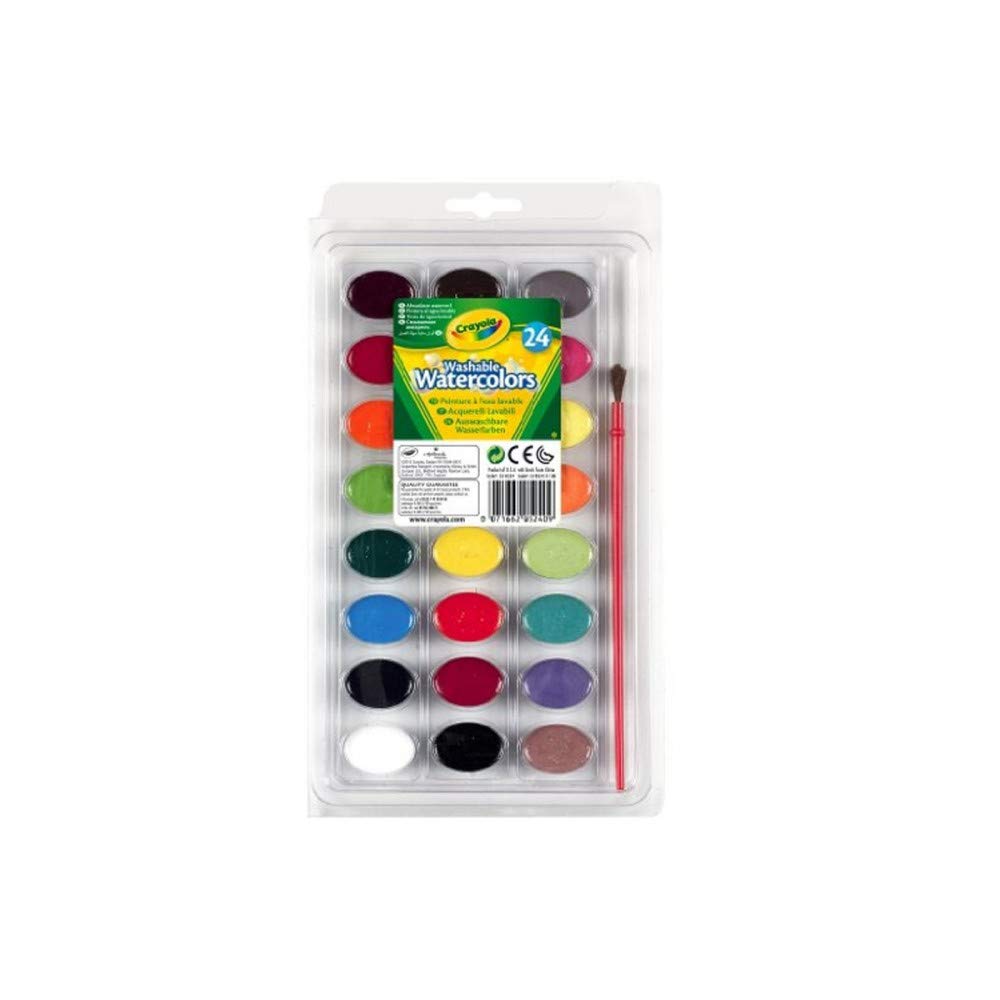 Crayola Washable Watercolors-24 Colors