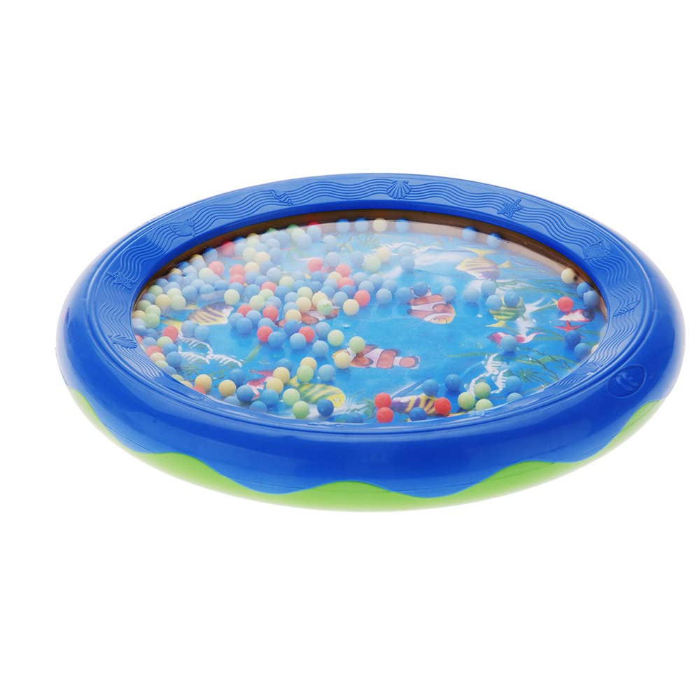 Excluzo Ocean Wave Bead Drum Gentle Sea Sound Musical Educational Toy Tool For Baby Kid ChildBuzhi
