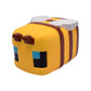 Minecraft Bee Mega SquishMe Series 3 - Perfect for Party Favors  Classroom Prizes  Stress Relief Toys  Fidget and Treasure Boxes - Minecraft Figures  Squishy Animals & Small Toys