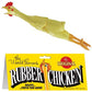 Loftus International Rubber Chicken Set - 2 Large Yellow Rubber Chickens, Model 13-0025