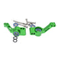 CODA RACING RC Alloy Rear Stub Axle Carriers for Traxxas 1/10 Rustler 4X4, Stampede 4X4, Slash 4X4 4WD-Replaces Part 1952(Pair)