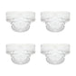 MYREBABY 4 Pieces Baby Doll Diapers Doll for 5-7 Inch Dolls New Born Baby Reusable Doll Diapers Doll Accessories(White)