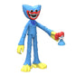 Poppy Playtime Scary Huggy Wuggy Action Figure (5 Posable Figure, Series 1) [Officially Licensed], Blue