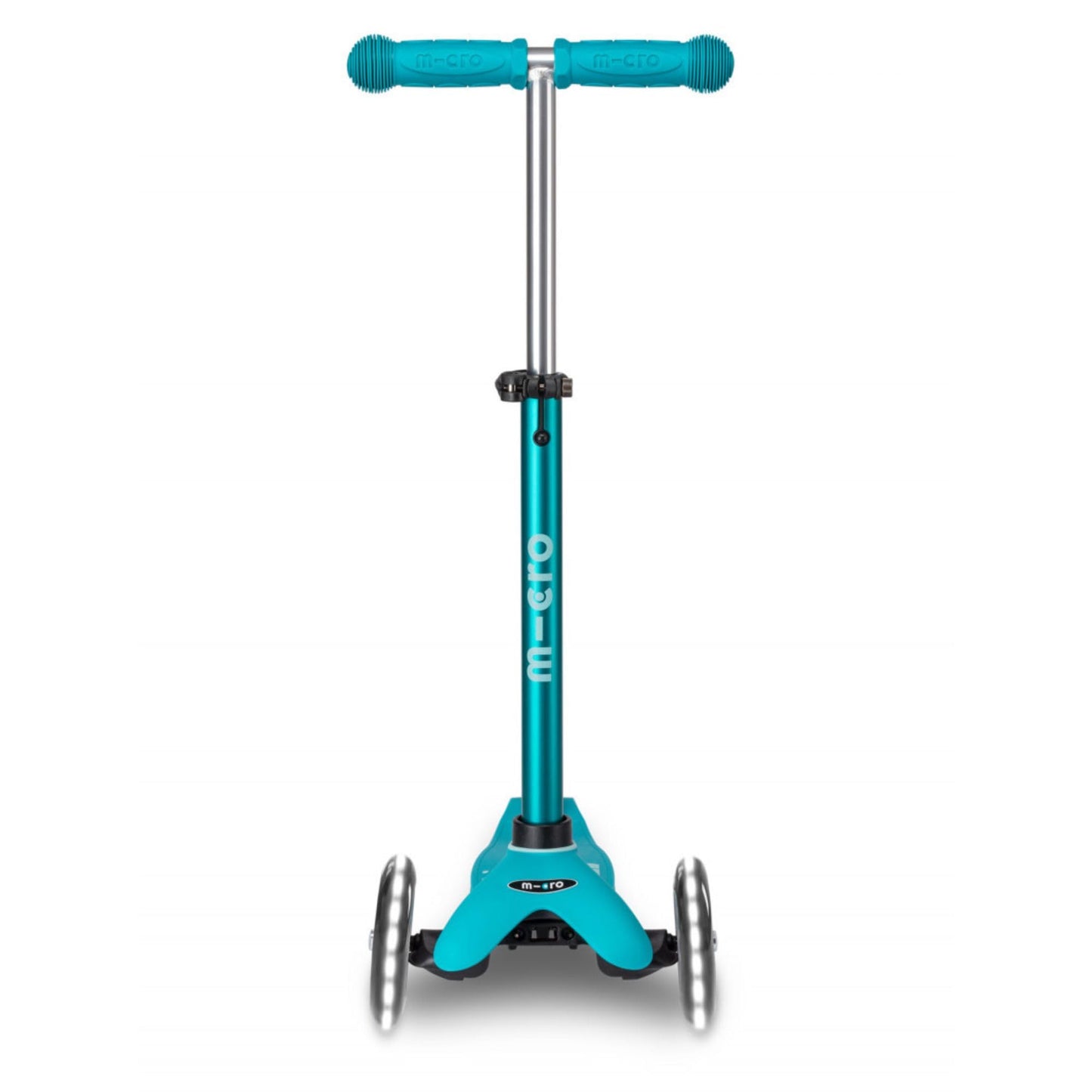 Micro Kickboard | Mini Deluxe LED | Three-Wheeled | Lean-to-Steer Swiss-Designed Micro Scooter | Motion-Activated Light-Up Wheel