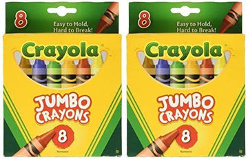 Crayola 52-0389 Crayons Jumbo, Pack of 2