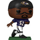 Funko POP NFL Legends Ray Lewis Figure, Multicolor Vinyl Collectible, Model 51744