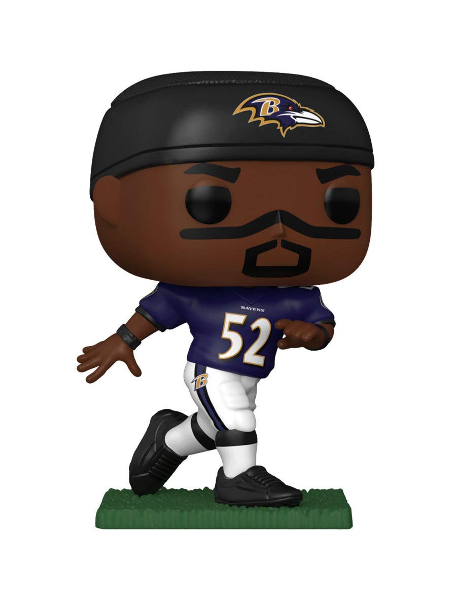 Funko POP NFL Legends Ray Lewis Figure, Multicolor Vinyl Collectible, Model 51744