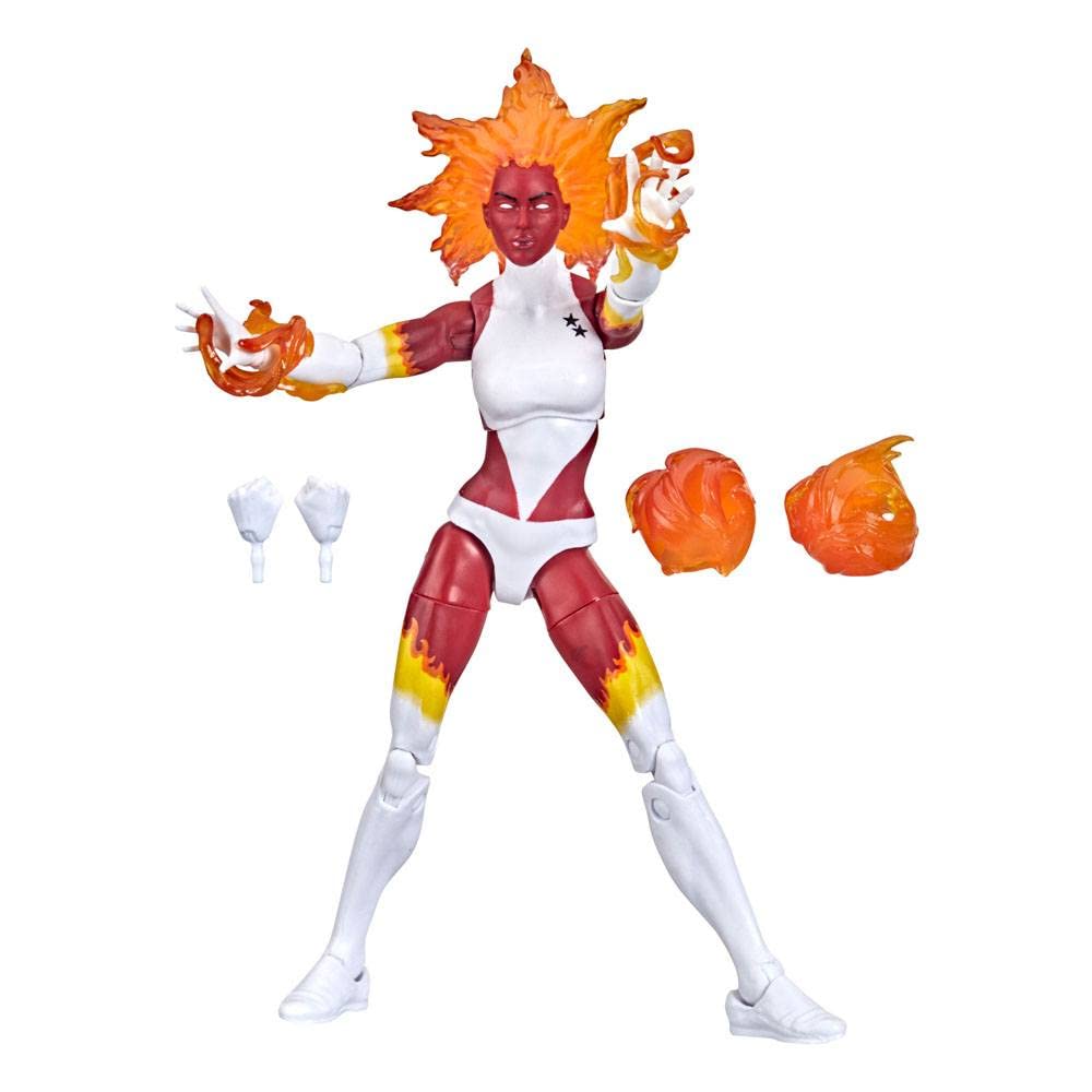 Marvel Legends Series 6-Inch Binary Figure With Premium Design And 6 Accessories